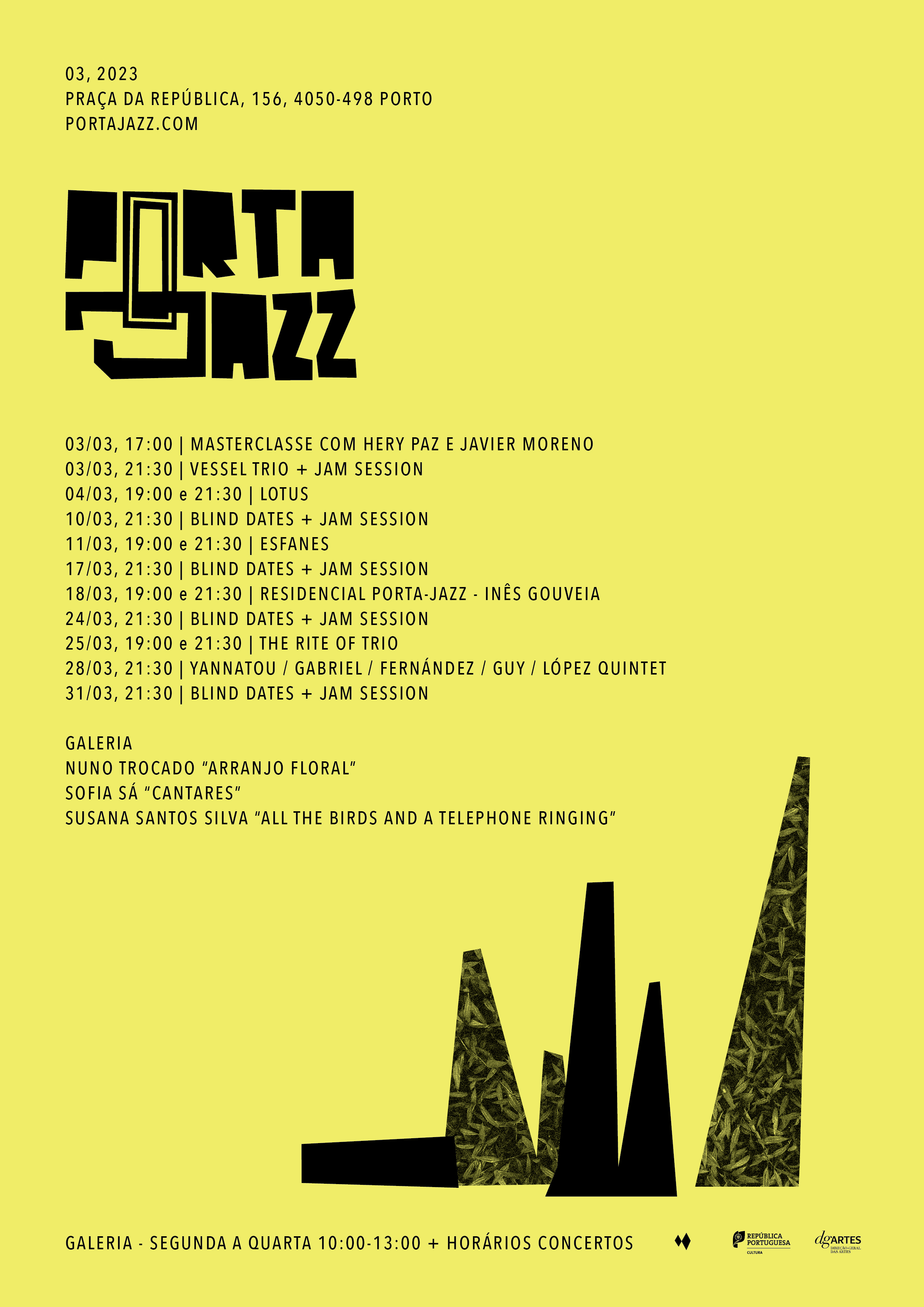 Cartaz Março 2023 Porta-Jazz